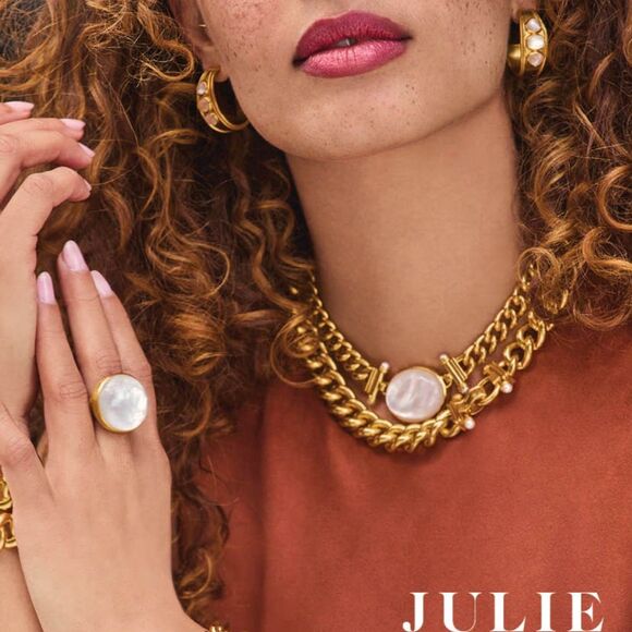 Brand new! Julie Vos earrings pink